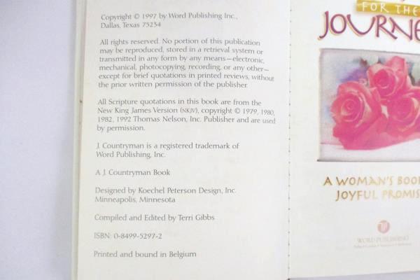 Joy For The Journey A Woman's Book Of Joyful Promises Terri A Gibbs HC 1997