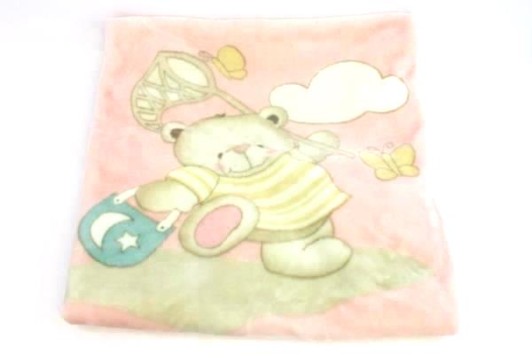 Aroma Very Soft & Smooth Baby Blanket Pink Bug Hunting 43" x 55"