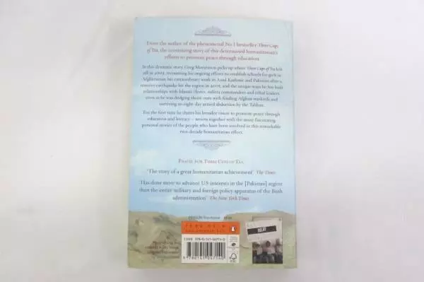 GREG MORTENSON Stones Into Schools Paperback Book 2009 Very Good Condition