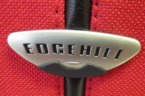 Luggage Set Of 4 Pieces Edge Hill Red Black Polyester For Hardcore Travelers
