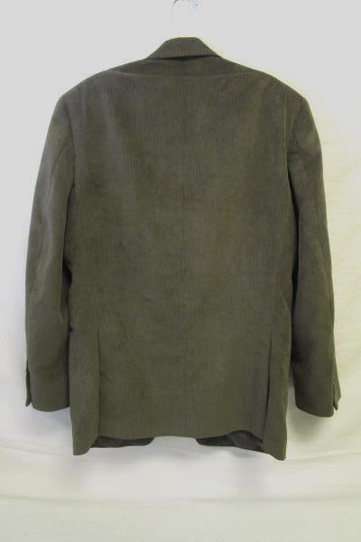Men's Green Long Sleeve Dress Jacket By Calvin Klein Size 38R