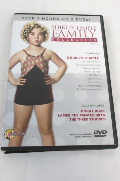 Shirley Temple Family Collection Vol. 1 Over 2 Disc DVD Set