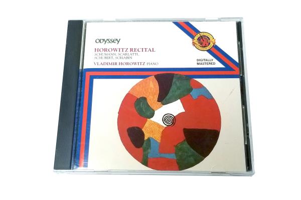 Vladimir Horowitz Horowitz Recital 1987 CD Odyssey CBS Masterworks