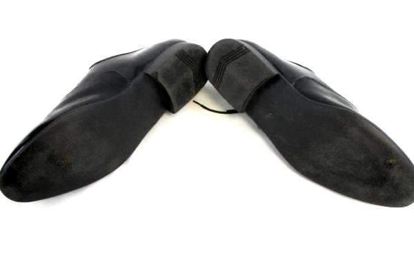Frederico Leone Formal Tuxedo Glossy Black Dress Shoes Men's Size 130M