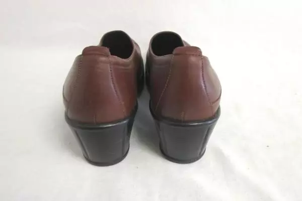 DANSKO Brown Leather Slip on Clogs Embroidered Womens Size 40 EK