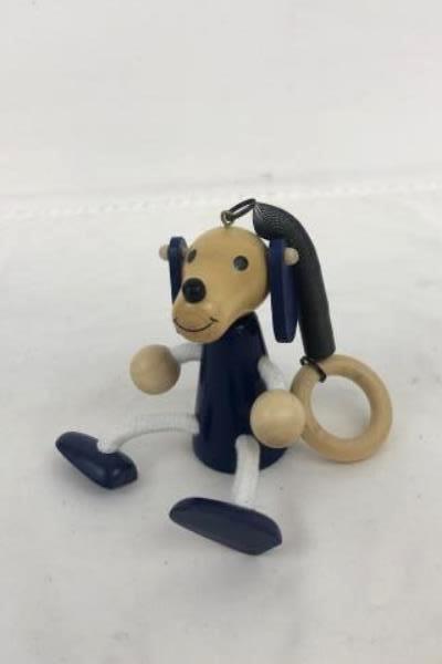 Lot Of 3 Sassafras Clip-Itty-Doo-Dahs Bungee Toys Zebra, Dog, Cat