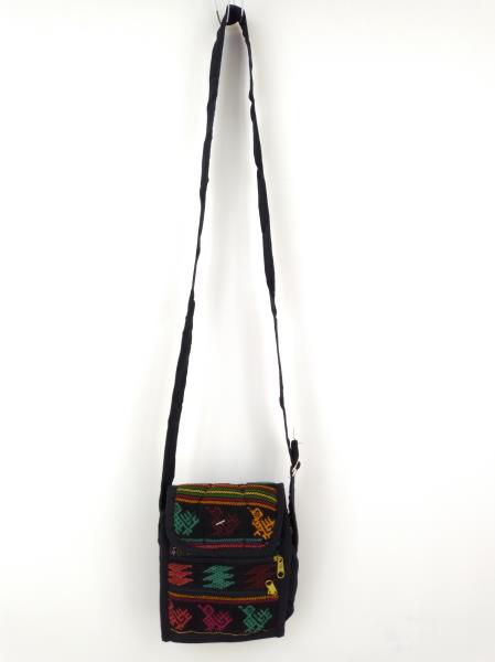 Guatemalan Hand Woven Mochila Crossbody Bag Mini 12pc CONCERNED CRAFTS NOS Lot C