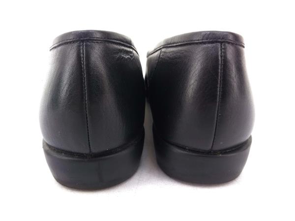 Vtg ROS HOMMERSON Tassel Loafer Shoes Black Leather Slip On Moc Women's 8S