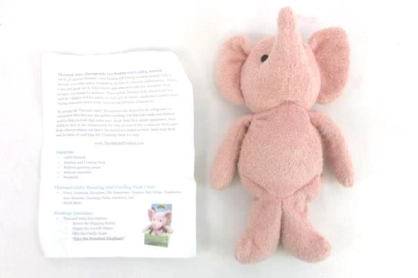 Thermal-Aid Heating & Cooling Pack Tiny the Elephant w/ instructions