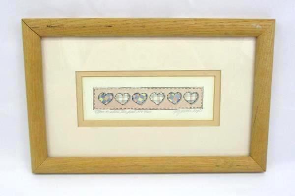 Signed & Numbered Print "Home Is Where The Heart Is" By Peg Wheeler Hope 51/200