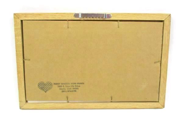 Signed & Numbered Print "Home Is Where The Heart Is" By Peg Wheeler Hope 51/200