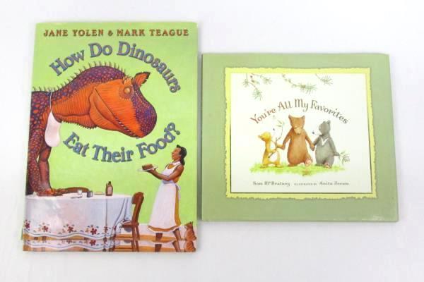 2 Children's Books: You're All My Favorites + How Do Dinosaurs Eat Their Food?