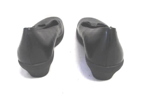 Women's Black Short Heeled Flats By Lower East Side Size 7