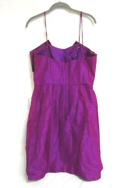 Formal Dress Watters & Watters Purple Ruffled 100% Acetate Women's Size 10 W/Tag