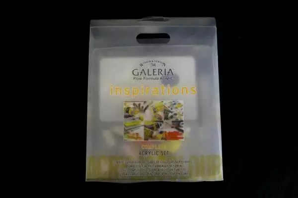 Winsor and Newton Inspirations Acrylic Paint Set Complete Galeria Flow Formula