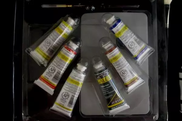 Winsor and Newton Inspirations Acrylic Paint Set Complete Galeria Flow Formula