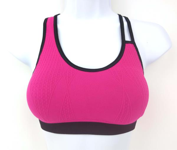SOULCYCLE Assymetric Sports Bra Criss Cross Strappy One Shoulder Pink Sz XS