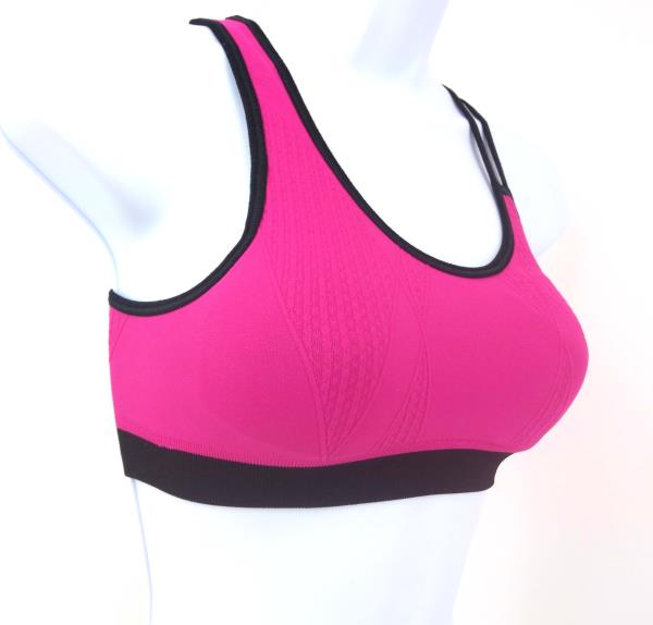 SOULCYCLE Assymetric Sports Bra Criss Cross Strappy One Shoulder Pink Sz XS