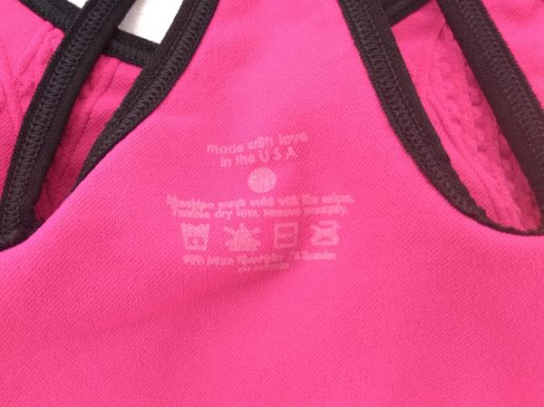 SOULCYCLE Assymetric Sports Bra Criss Cross Strappy One Shoulder Pink Sz XS