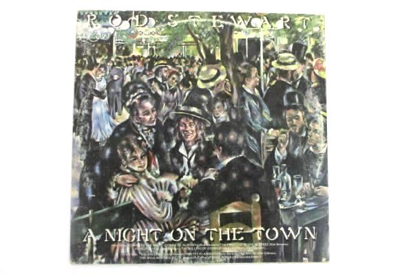 1976 Rod Stewart A Night On The Town WB Records Vinyl LP BS2938