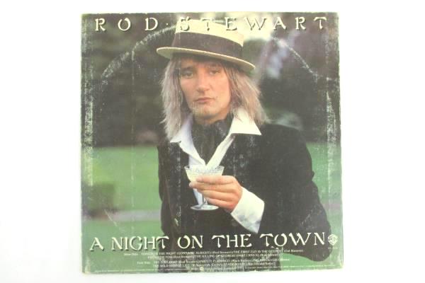 1976 Rod Stewart A Night On The Town WB Records Vinyl LP BS2938