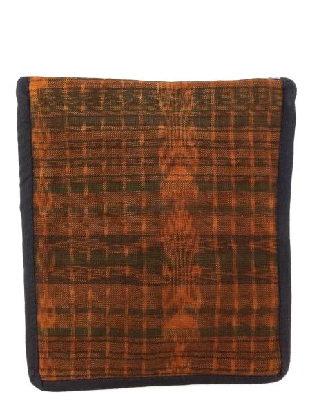 Brown Orange Guatemalan Embroidered Rose Crossbody Envelope Bag Boho Festive New