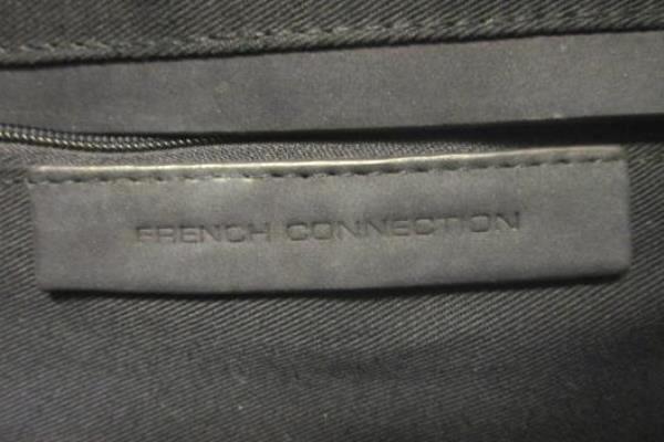 French Connection Brown Purse Bag w/ Handles Zipper Pockets