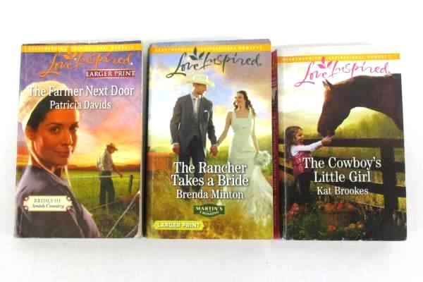 Lot of 3 Harlequin Romance Novels Western, Farm, and Ranch 2011 - 2018