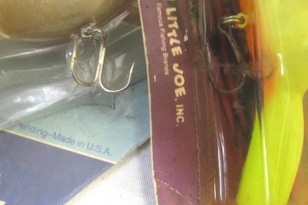 Lot Of 3 Large Tri-tip Fishing Hook Lures, Baitfish, Roger's, Dance's Eel, Etc