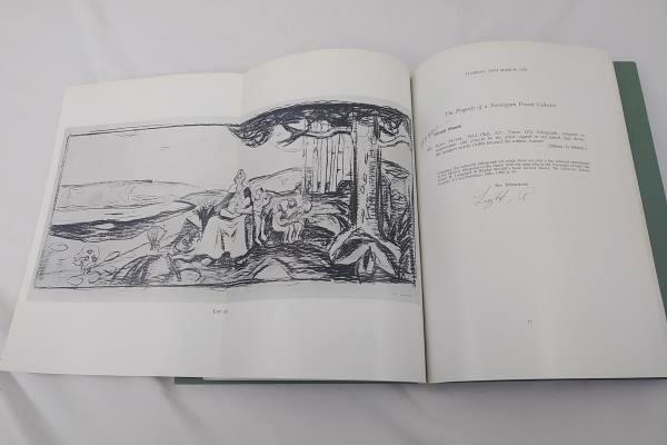 Sotheby & Co. Art Auction Catalog 1970 Picasso, Mattisse, Manet, Chagall, Munch