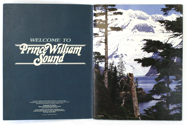 Alaska A Pictorial Geography And A Journey Through Prince William Sound Booklets