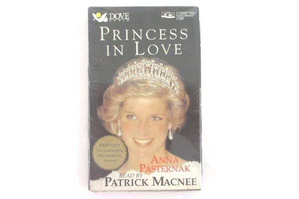 Princess In Love by Anna Pasternak Vintage 2-Cassette Audio Book Princess Diana