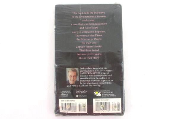 Princess In Love by Anna Pasternak Vintage 2-Cassette Audio Book Princess Diana