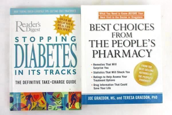 Lot of 6 Health Lifestyle Books Reader's Digest, Joe Graedon, Liz Vaccariello