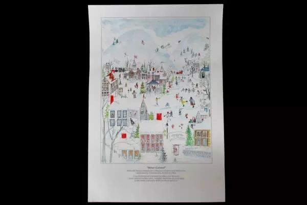 Lot of 5 Denny's Americana Collection Prints By Contemporary Artists 16 x 11