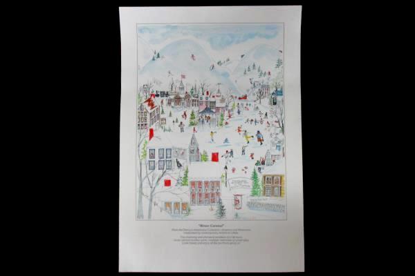 5 Denny's Americana Collection Prints By Contemporary Artists 16" x 11"