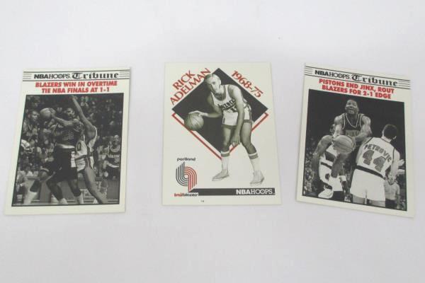 Lot Of 40 Portland Trail Blazer Trading Cards Porter Kersey Dudley Edwards Adelm
