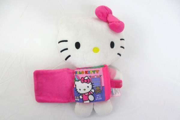 Hello Kitty Plush Story Book Stuffed Animal By Zoobies Book Buddies 12” Soft
