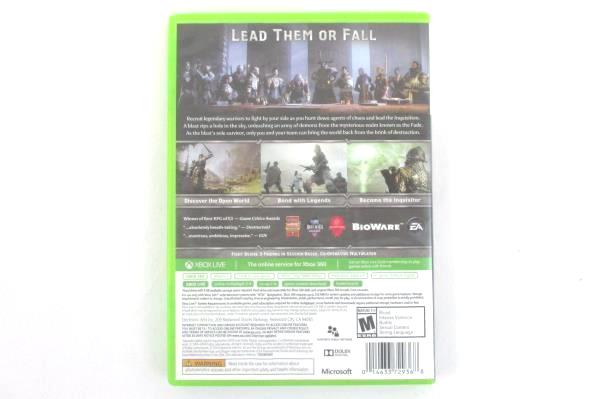 XBOX 360 EA 1999-2004 Dragon Age Inquisition Rated Mature