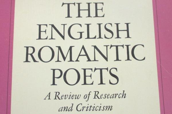 VTG The English Romantic Poets Review of Research Criticism Third Edition 1972