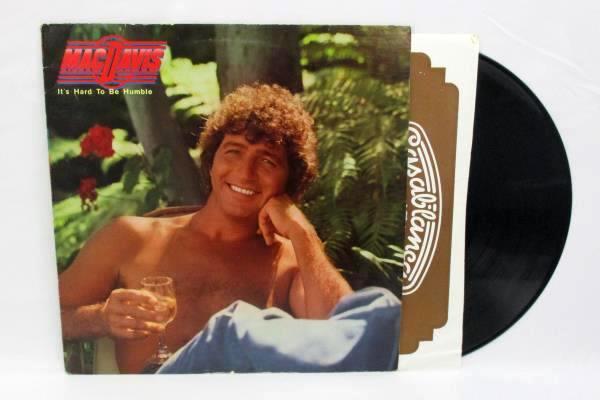 Lot of 2 Mac Davis 12" Vinyl 33 RPM LP Records Folk Country