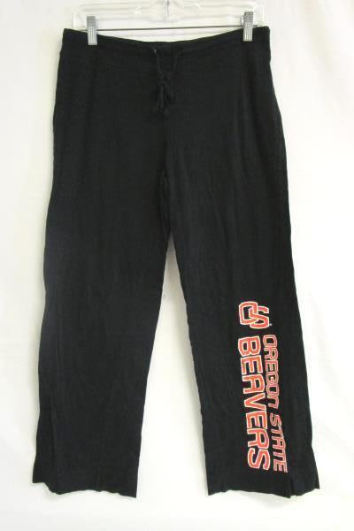 Sleepwear Pants Sideline Apparel Inc. Black "OS Oregon State Beavers" Womens Med