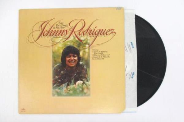 Johnny Rodriguez "Love Put A Song In My Heart" 1975 12" Vinyl 33 RPM LP Record