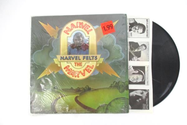 Narvel Felts "Narvel The Marvel" 1976 12" Vinyl 33 RPM LP Records Rock