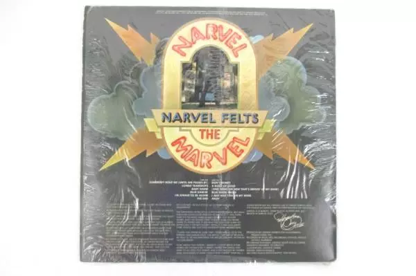 Narvel Felts Narvel The Marvel 1976 12 Inch Vinyl 33 RPM LP Records Rock Music