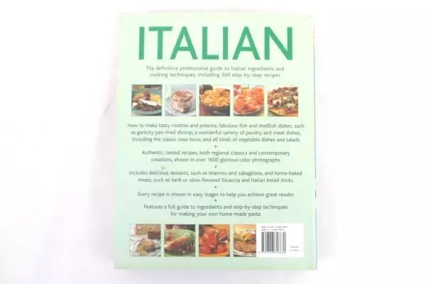 Professional Italian Cookbook by Capalbo, Whiteman, Wright, & Boggiano 2009 PB