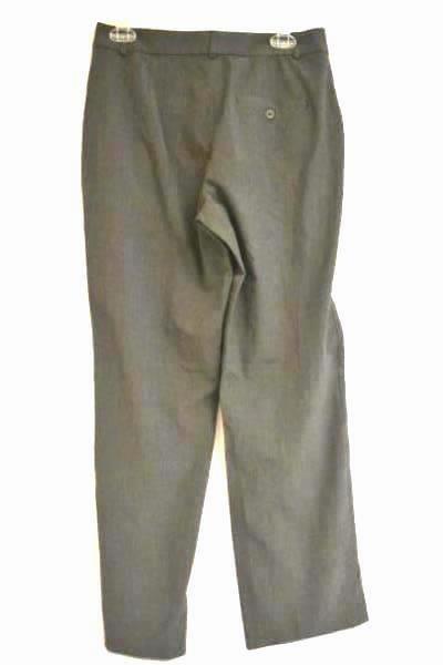 Business Slacks Old Navy Stretch Dark Grey/Pleated Rayon Blend Women's Size 8