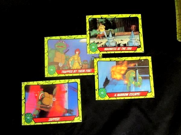 Lot Of 1st Series Teenage Mutant Ninja Turtle Cards