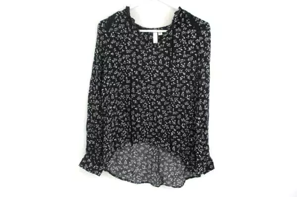 BP Floral Long Sleeve Boho Top Women's Size Small