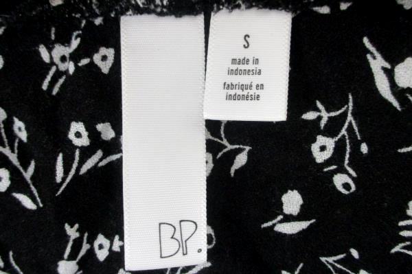 BP Floral Long Sleeve Boho Top Women's Size Small